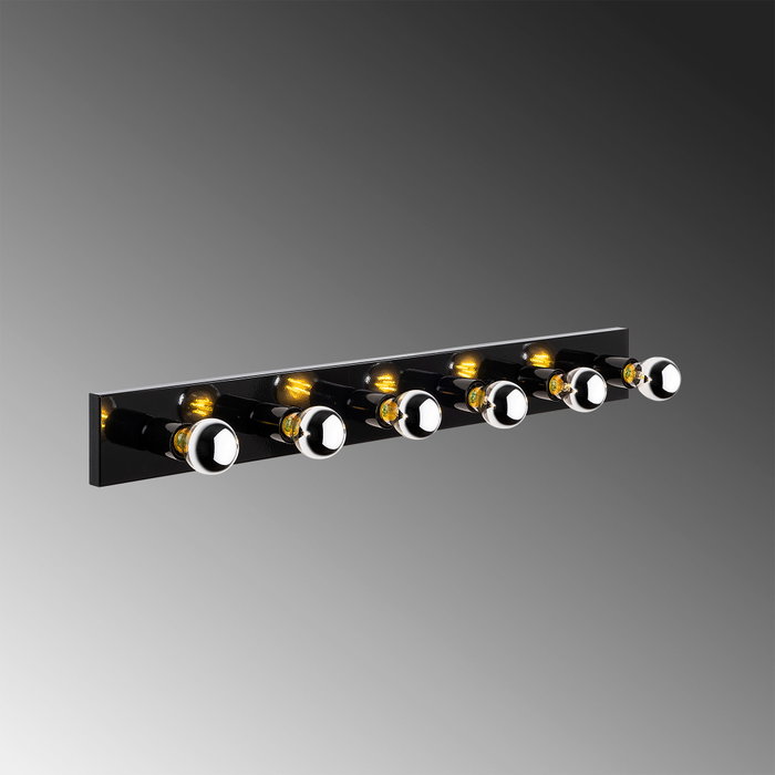 Opviq Mirro - 12235 Lámpara de pared negra y dorada Opviq Mirro - 12235 Lámpara de pared negra y dorada